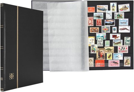 BASIC insticksbok - A4 - 16 sorte sider - Sort - Leuchtturm