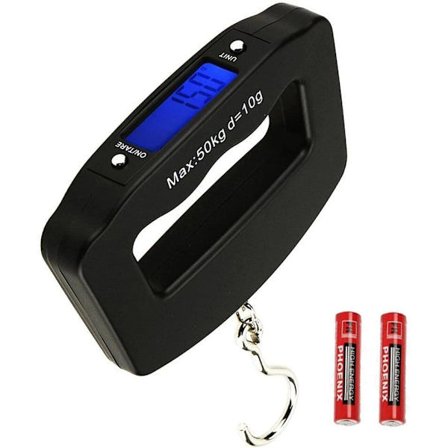 Elektronisk bagagevægt 4 enheder (Kg/g/oz), 50kg bærbar Po