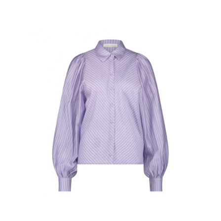 Freebird Kendall Stripe Blouse , Paars , Dames , Maat: S