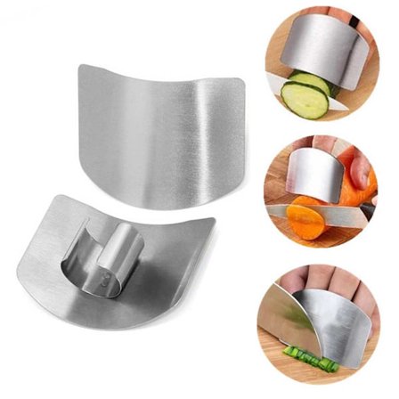 Fingerskydd Rostfritt Stål - Skärning Grönsaker, Kött