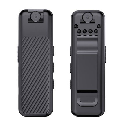 1080P Mini-tallennin vartalokamera 180° kulman kierto takapidike 180° kulman kierrot