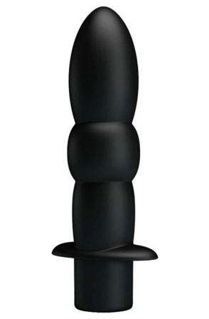 Pretty Love Wyatt Black Analplugg med vibrator - Blushme.se