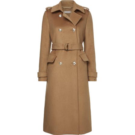 Tommy Hilfiger, Belted Coats Brązowy, Kobieta, Rozmiar: M