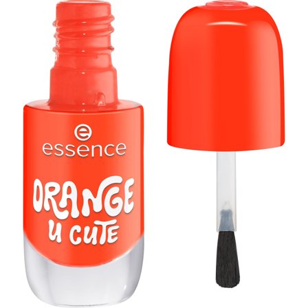 essence gel nail smalto unghie effetto gel 15-ORANGE U CUTE 8ml - Smalto Effetto Gel