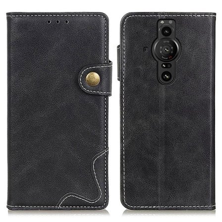 Sony Xperia Pro-I Fodral S-Line Läder Svart
