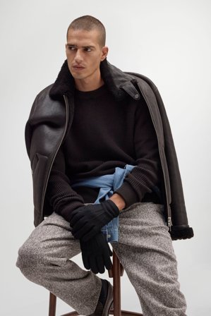 NN.07 Jacobo Pullover Herren Braun Baumwolle