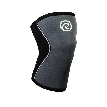 Støtte & beskyttelse Rehband RX Knee Sleeves 5mm Grå/Sort - Bodyman.dk