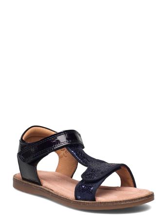 Bisgaard Alma O Shoes Summer Shoes Sandals Blå Bisgaard