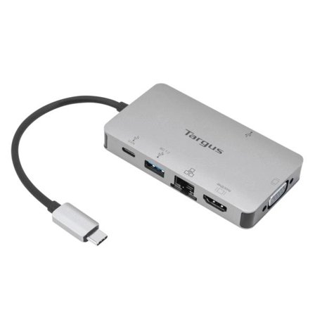 Targus dokkingstasjon - USB-C 3.2 Gen 1 / Thunderbolt 3 - VGA, HDMI - 1GbE