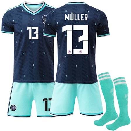 Saksan vieraspelipaita lapsille ja aikuisille jalkapallon MM-kisoihin 2026, NO.13 MULLER