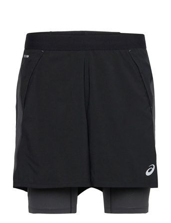 Asics Road 2-N-1 7In Short - Black - XXL