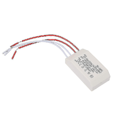 220V till AC 12V Elektronisk Transformator, 20-60W Spänningsomvandlare, Intelligent Strömförsörjningsdrivare för Lågspänningslampa