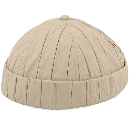 Upfront - Beis docker Beanie - Angelo Light Khaki Docker @ Hatstore
