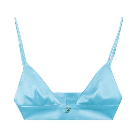Blumarine, Tops Blauw, Dames, Maat:S