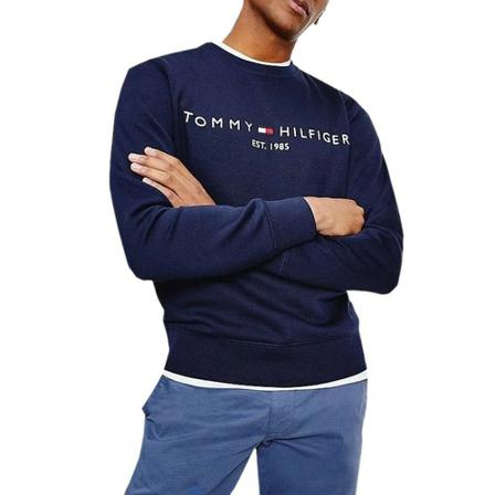 Tommy Hilfiger Sweatshirt , Blauw , Heren , Maat: L