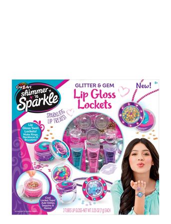 Shimmer N Sparkle Lip Lockets Toys Creativity Drawing & Crafts Craft Craft Sets Multi/patterned SHIMMER N SPARKLE