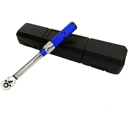 1/4" momentnøkkel, 2-24 NM momentnøkkelsett for sykkel og motorsykkel, 0,2 NM mikrojustering med lås, feilnøyaktighet ±3%, momentnøkkel med