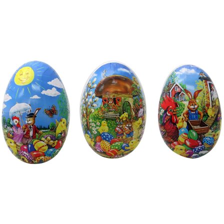 HEDLUND GRUPPEN Påskägg tomt 23cm olika motiv FSC - Lyreco - Kök och servering - Ätbart - Godis och choklad