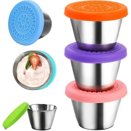 Pienet säilytysastiat, ruostumattomasta teräksestä valmistetut välipalalaatikot, ruostumattomasta teräksestä valmistetut säilytysastiat, To Go -setti 