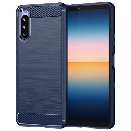 Carbon Flex Suojakotelo Sony Xperia 10 III Lite / 10 Iii - Sininen