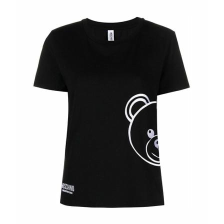 Moschino T-Shirts Sort, Dame