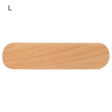 Nøkkelholder med sterk magnet, naturlig bøk, veggdekorasjon, nøkkelorganisator for hjemmet