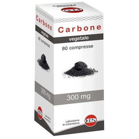 Carbone Vegetale 80 Compresse
