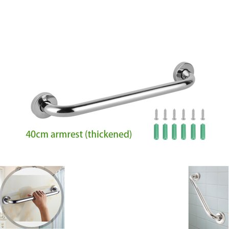 Handtag i rostfritt stål 201 för dusch, badkar, vägg, handduk