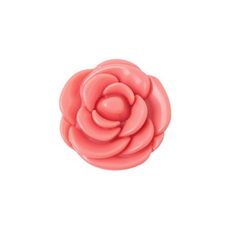 Tom Rose Blomst Form Øjenskygge Pulver Etui Holdbar Beholder Plast Genopfyldelig Makeup Blush Kompakt Læbestift Æske Etui