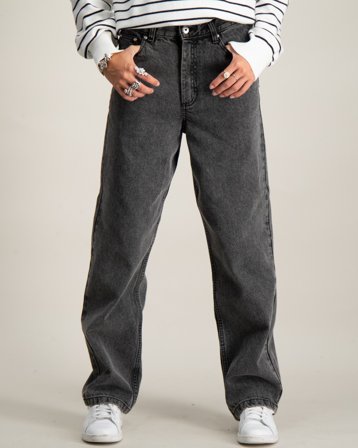 Grunt Apito Dark Grey Gris Jeans Fille - Kids Brand Store