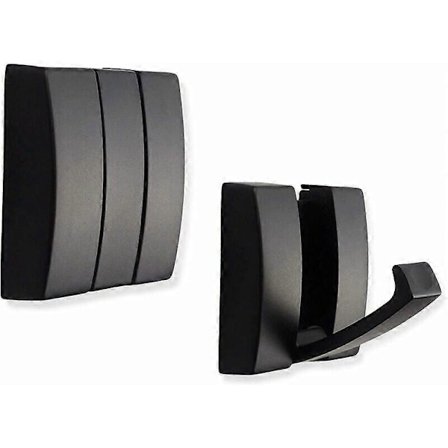 Kokoontaitettava vaatekoukku - Kestävä alumiininen seinäkoukku - Sisäänvedettävä koukku takkien, huivien, hattujen, laukkujen, pyyhkeiden, avainten, 