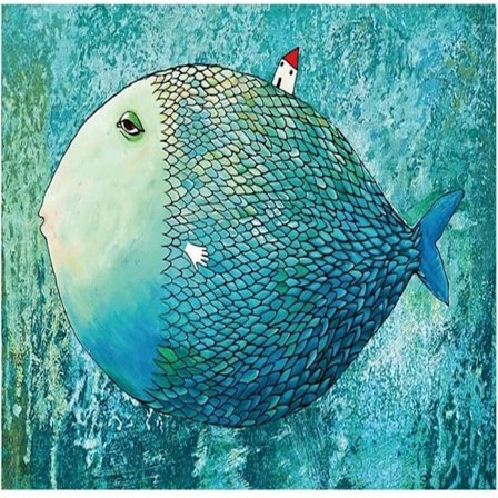 Puslespil 1000 brikker "Fisk"