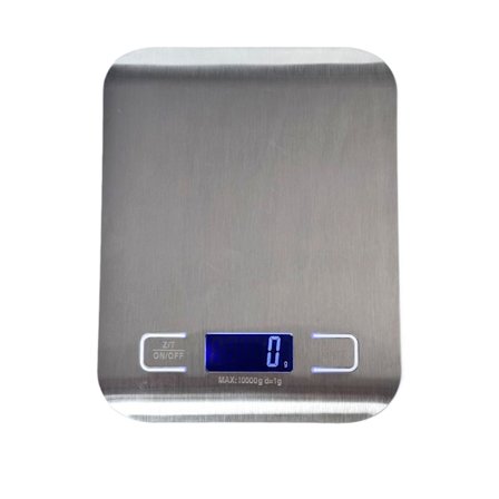 10 kg Digitaalinen Keittiövaaka - Korkea Tarkkuus, LCD-Näyttö, Taaraustoiminto Ruoanlaittoon & Leivontaan