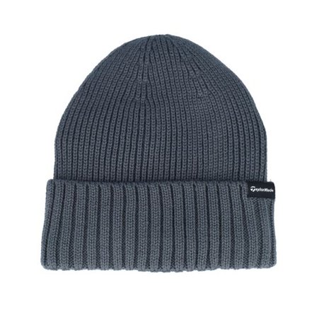 Taylor Made - Grå cuff Beanie - Beanie Charcoal Heather Grey Cuff @ Hatstore
