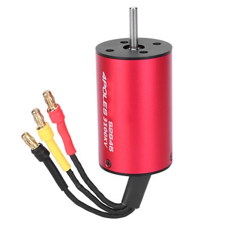 259W 4-polet børsteløs motor S2845 for 1/12 1/18 RC-bilbåter reservedeler KV3100