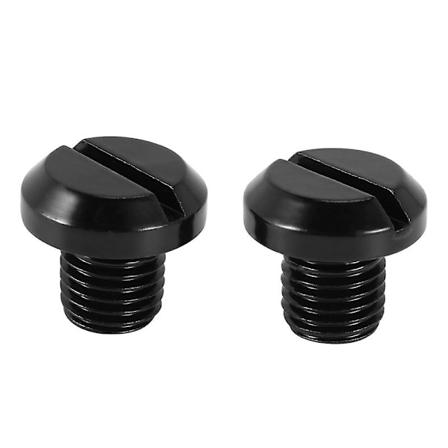 2 kpl peilipintaisen kiillon tulppa-aukot, M10 X1.25 seospari Sopii Grom Msx125, Fz07 / Fz1, Z800 Y