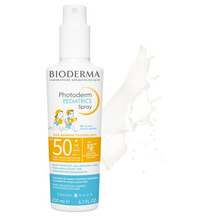 BIODERMA Pediatrics Spray SPF50+ 200ml - Crema Solare Bambini