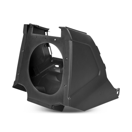 Część Plastikowa Air Box Restyling Polisport Czarna - Yamaha YZ 125X 2020-2022