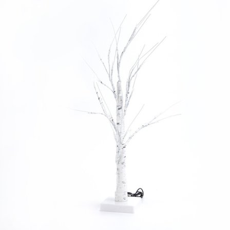 Led Björk Light Tree Blinkande Tree Bonsai VIT