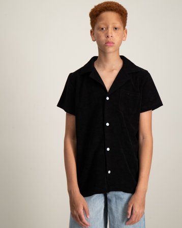 Nikben Terry Bowling Svart Skjortor Kille - Kids Brand Store