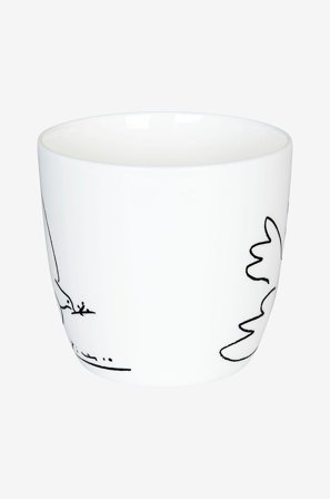Könitz - Krus Picasso Animaux Picasso - Hvid - Kopper & krus - Fra Homeroom