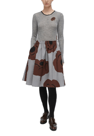 Marimekko POIMINNOT TUMMA Skirt Kjolar Dam Svart XS