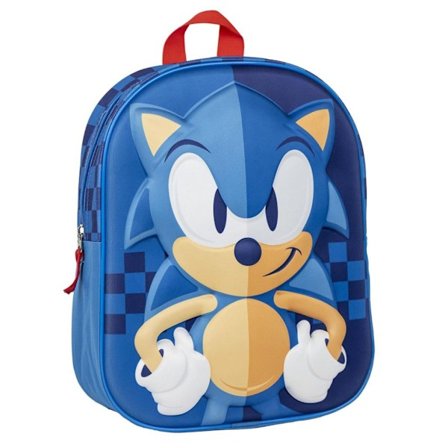 Sonic the Hedgehog 3D ryggsäck, väska 31 cm