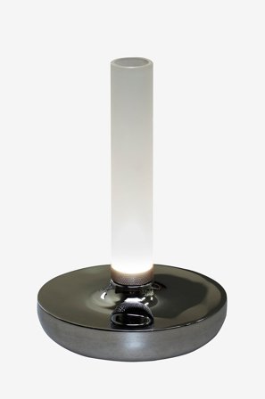 Konstsmide - Bordlampe Biarritz USB - Sølv - Oppladbare lamper - Fra Homeroom