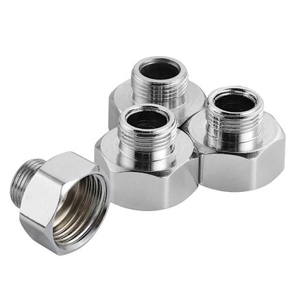 4 kpl 1/2–3/8 vesijohdon sovitin Vesiletkun sovitinputki