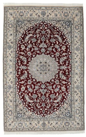 Nain Fine 9La Rug 156X246 Brown/Black Wool, Persia