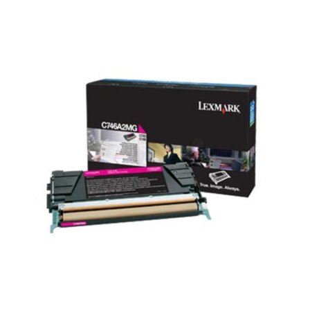LEXMARK Toner C746A3MG Magenta - Lyreco - Toner och bläck - Tonerkassetter - Toner Lexmark