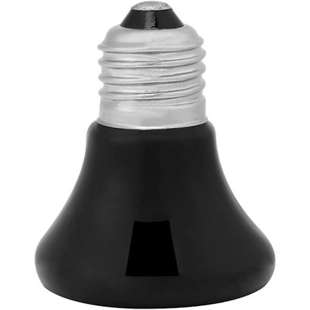 Keramisk Varmelampe, Terrarie Varmelampe Til Skildpadde/Øgle/Slange/Edderkop Reptiler 220v (100w)