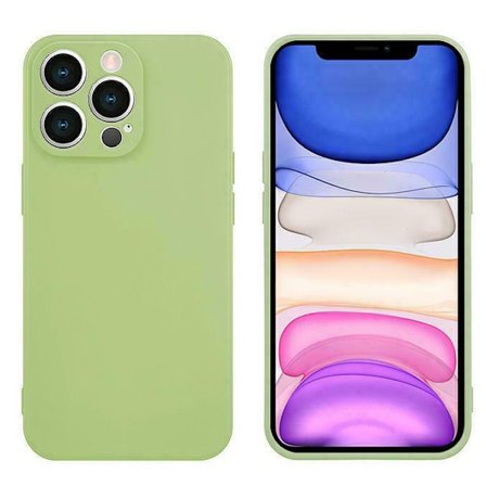 grön gummifodra för iphone 13 mini