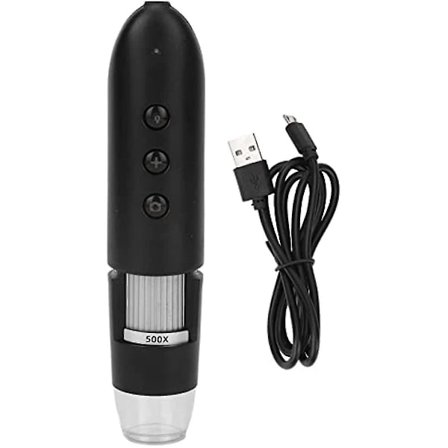 Wifi Connect 500x Hodebunnsdetektor for Hårhelse Hud- og Hårdiagnose Analyse Høydefinisjons Elektronisk Mikroskop Hodebunnsfollikkeldetektor